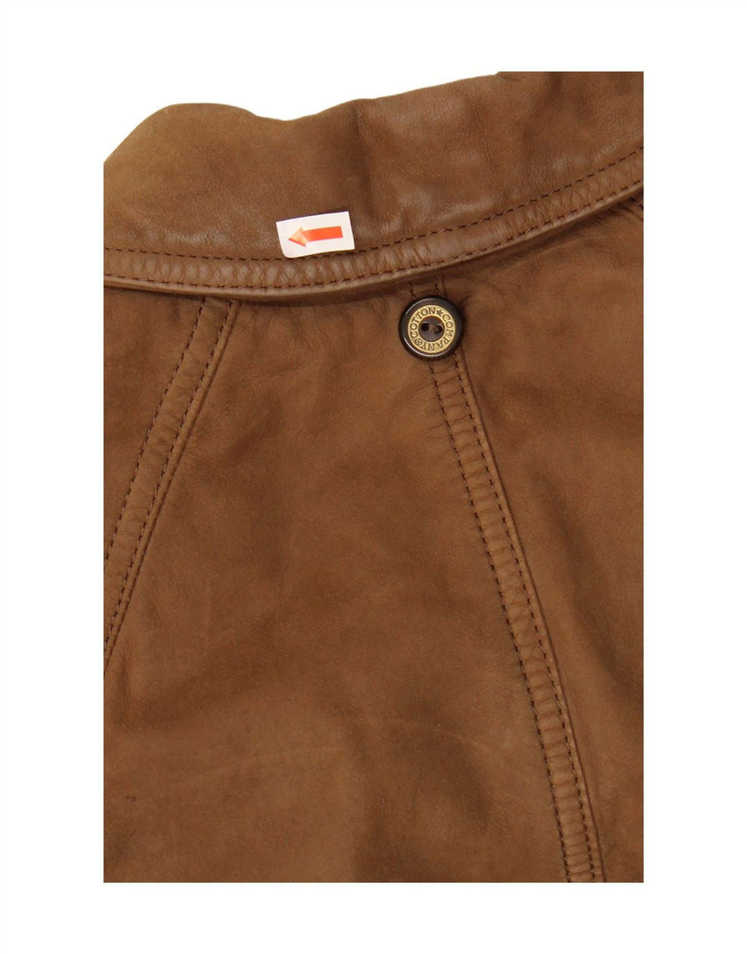 VINTAGE Mens Leather Jacket UK 42 XL Brown Vintage Vintage and Second-Hand Vintage from Messina Hembry 