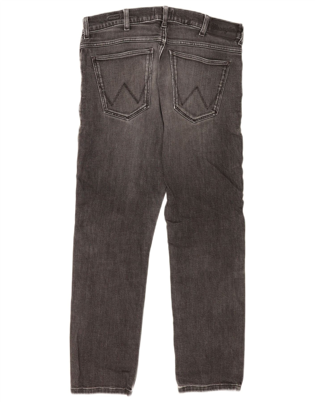 Wrangler Herre Larston Slim Jeans W32 L28 Grå Bomuld