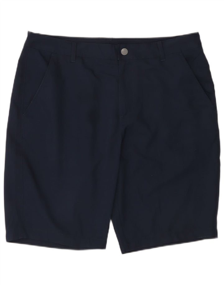 Puma Chino Shorts til mænd W34 Large Navy Blue Polyester