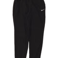 NIKE Dri Fit grafisk træningsdragt Bukser UK 10 Small Black