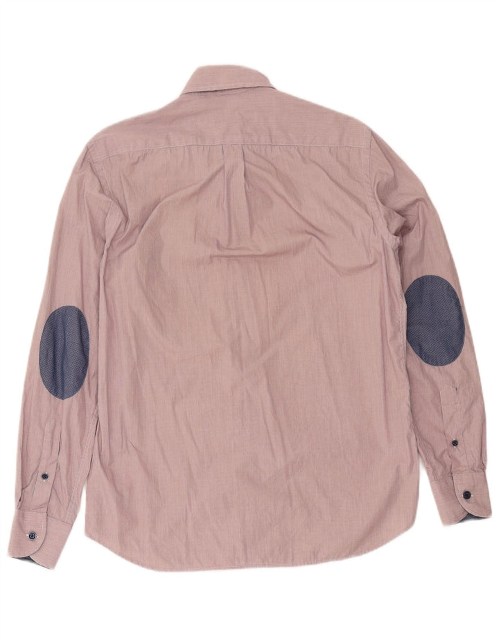 Harmont & Blaine Herre Regular Fit skjorte Lille pink nålestribet bomuld