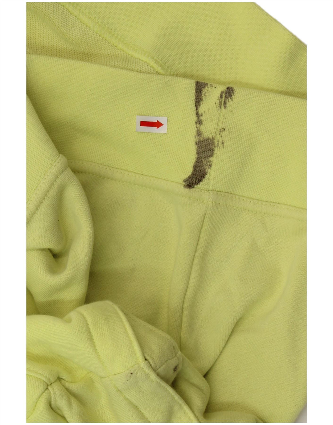 ADIDAS oversized kortærmet hættetrøjetrøje til kvinder UK 28/30 3XL Gul