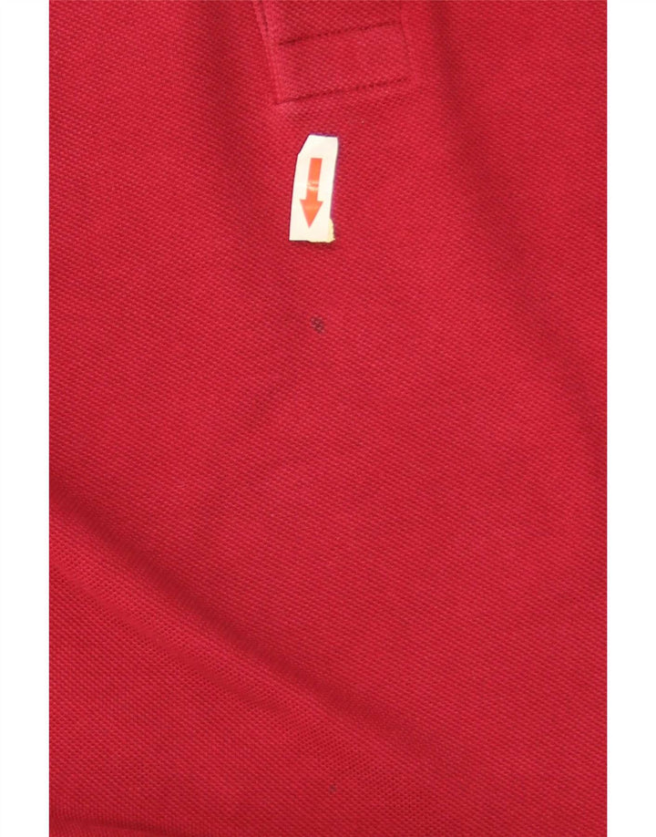 Lacoste herre poloskjorte str. 6 XL Rød bomuld