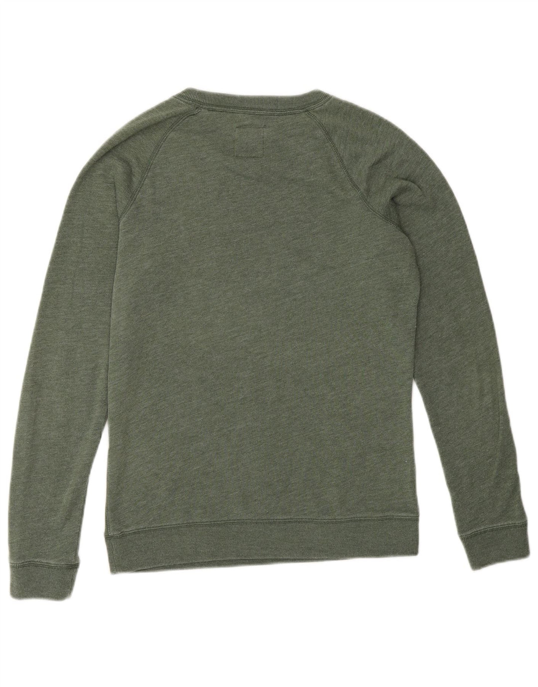 JACK WILLS Womens Sweatshirt Jumper UK 8 Small Green Cotton