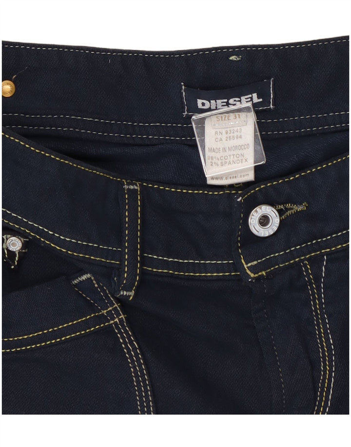 DIESEL Bermuda-denimshorts til kvinder W31 Mellem marineblå bomuld