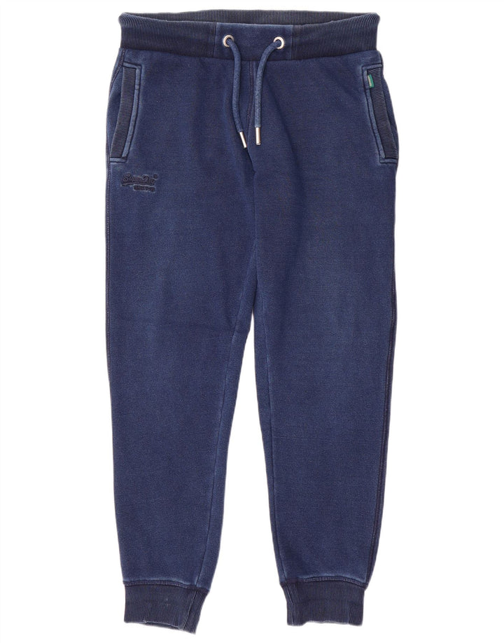 Superdry Træningsdragt til mænd Joggers Små marineblå polyester