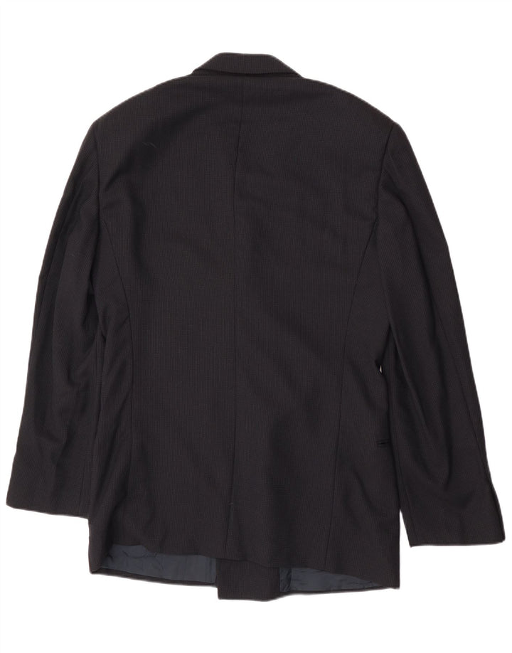 Giorgio Armani Herre Blazer Jakke IT 46 Lille Navy Blue Classic