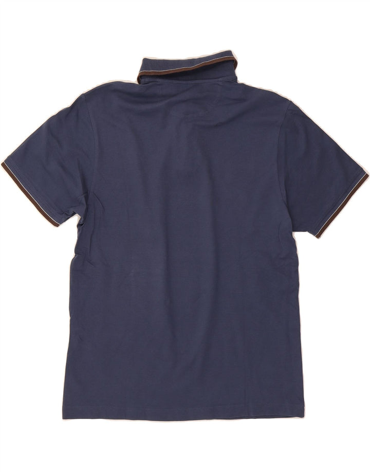 CHAMPION Mens Easy Fit Polo Shirt Large Navy Blue Cotton Vintage Champion and Second-Hand Champion from Messina Hembry 