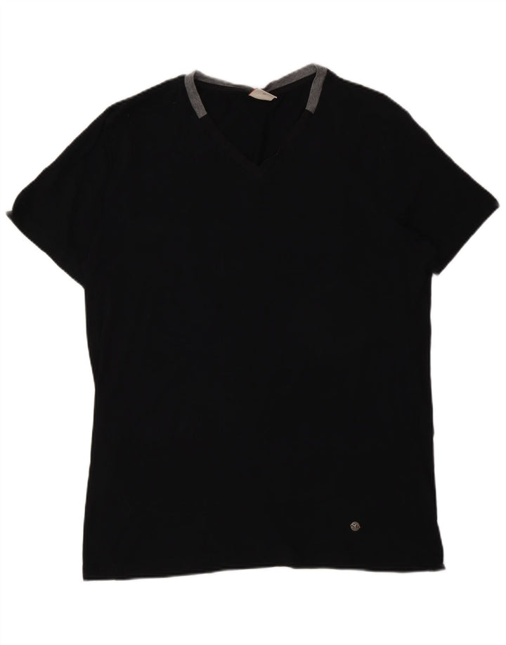 Hugo Boss Herre T-Shirt Top Medium Sort