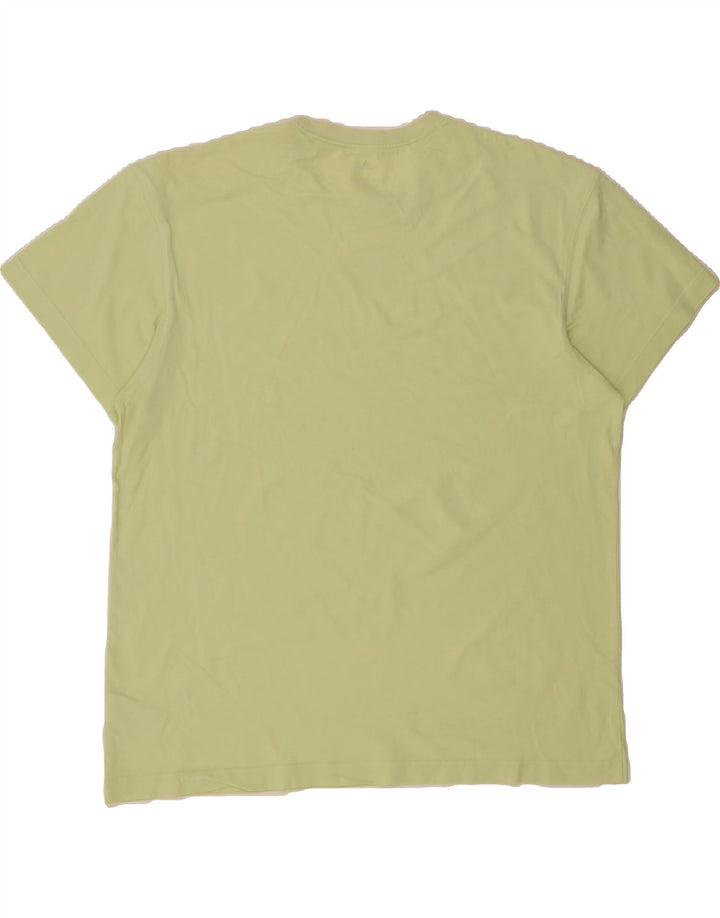 ADIDAS Mens T-Shirt Top Large Green Cotton Vintage Adidas and Second-Hand Adidas from Messina Hembry 