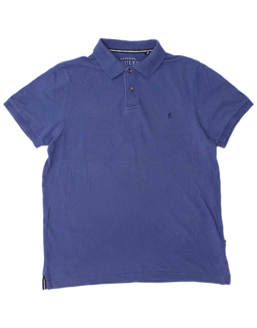 JOULES Herre Slim Fit Polo Shirt Stor Blå Bomuld