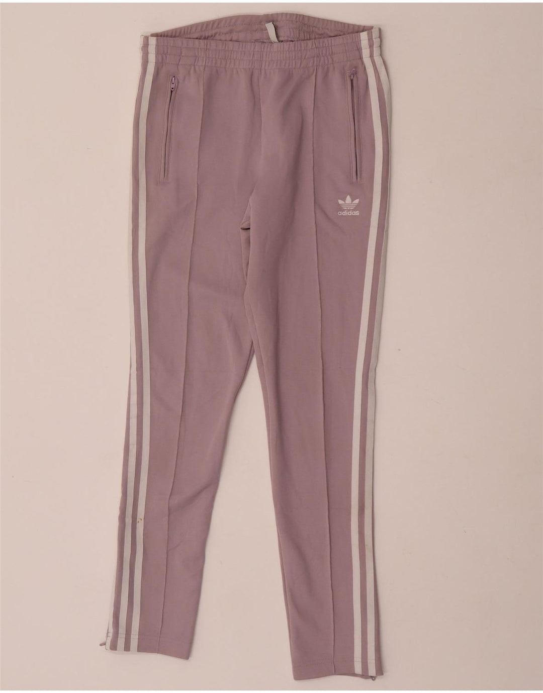 Adidas Træningsdragtsbukser til kvinder UK 8 Small Purple Polyester