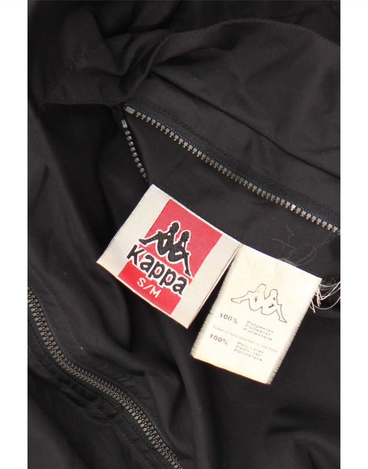 Kappa Herre Loose Fit Vendbar fleecejakke UK 36 Small Black Polyester