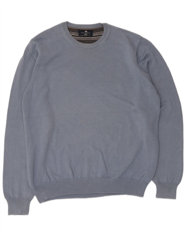 Marks & Spencer Herre Blue Harbor Jumper Sweater med rund hals Stor bomuld