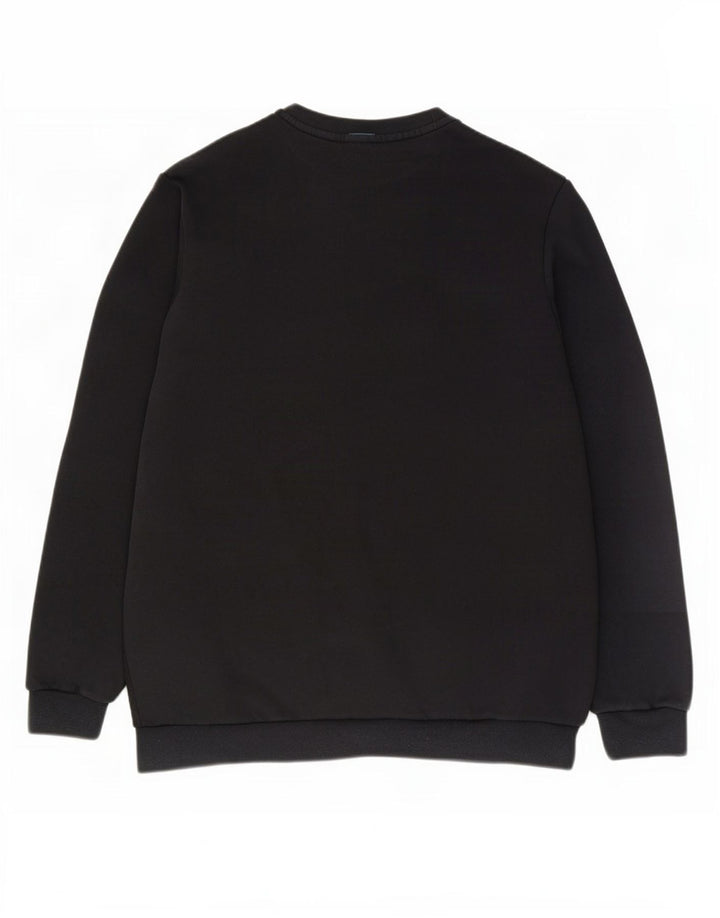 Nike grafisk sweatshirt til mænd, stor sort bomuld