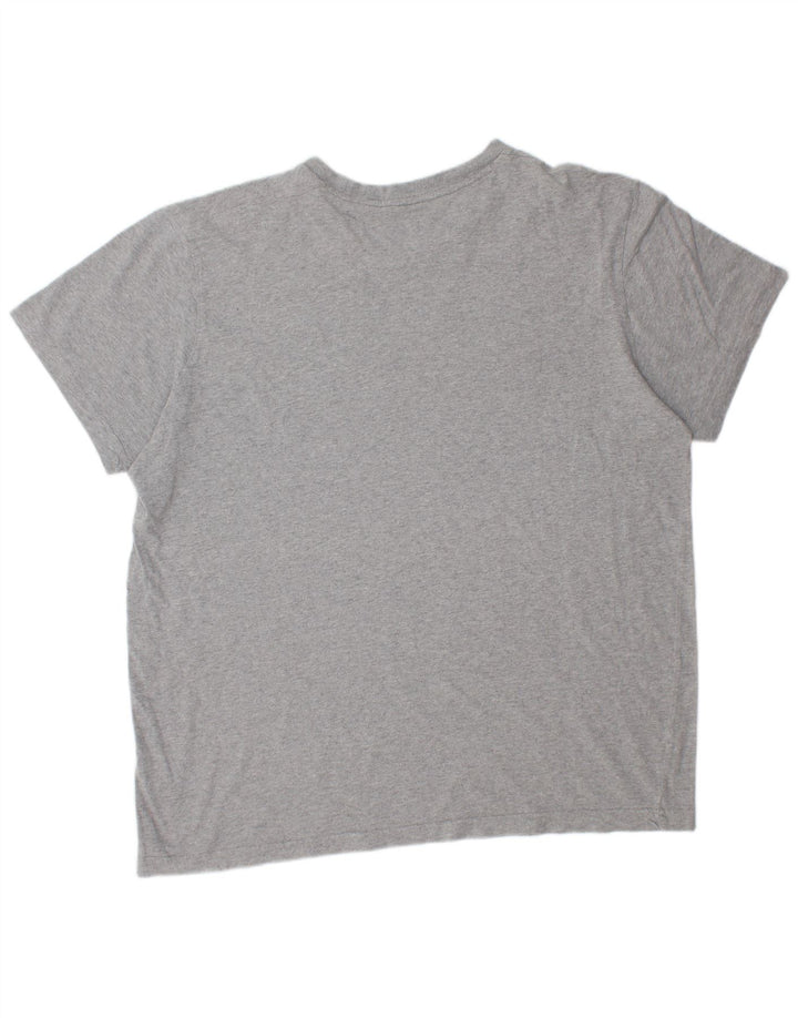 ADIDAS Grafisk T-shirt top til mænd XL Grå