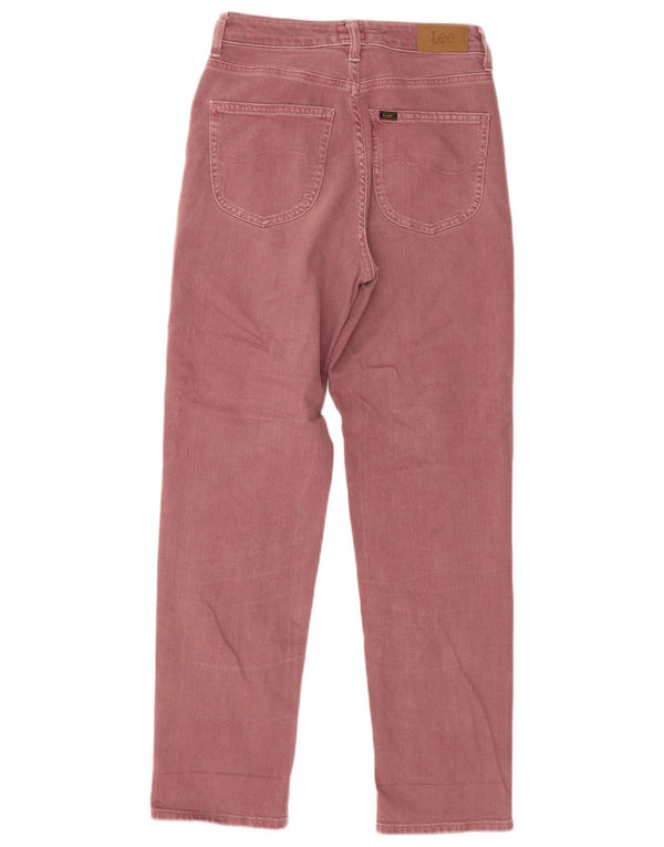 Lee Mens Carol Højtaljede Jeans W25 L28 Lilla Bomuld