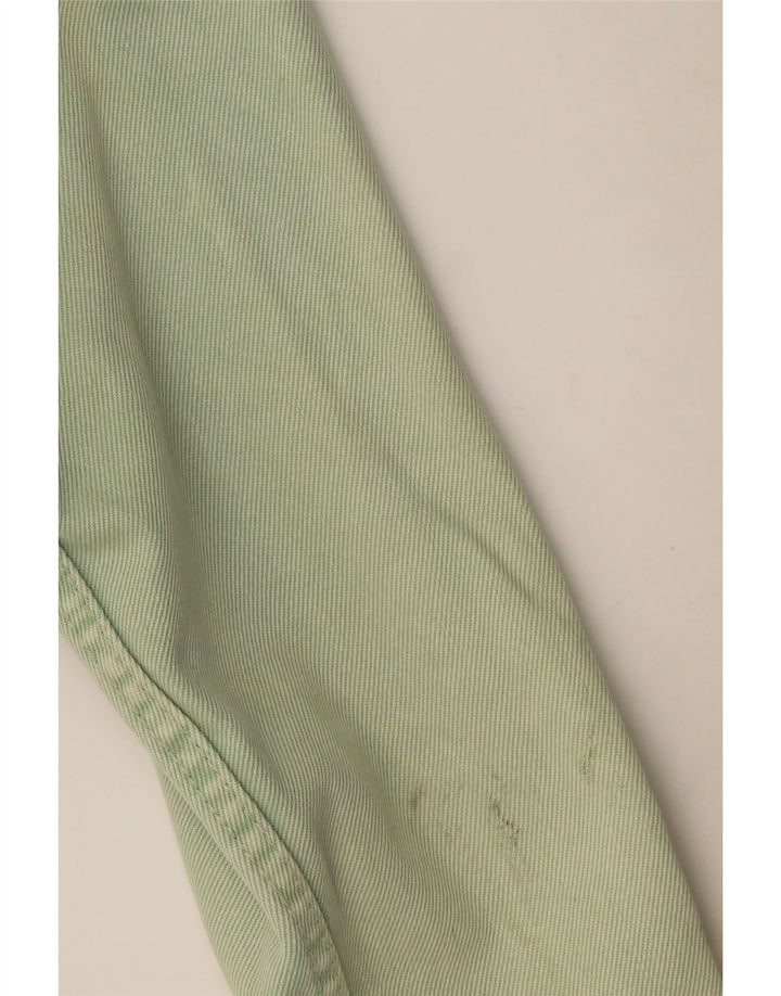 Zara Dame Oversized denimjakke UK 6 XS Grøn