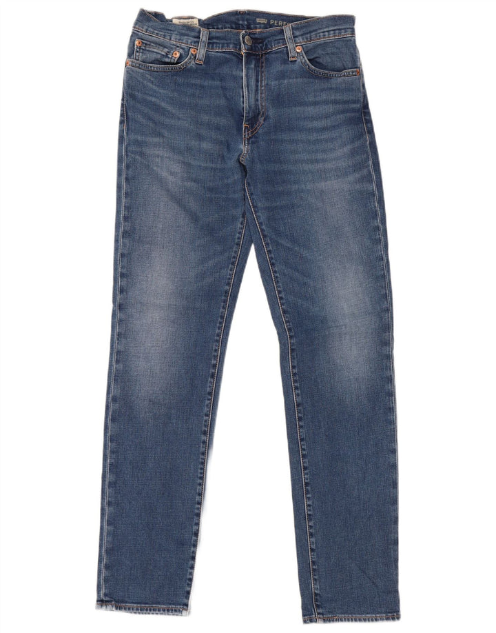 LEVI'S Slim Jeans til mænd W30 L32 blå bomuld