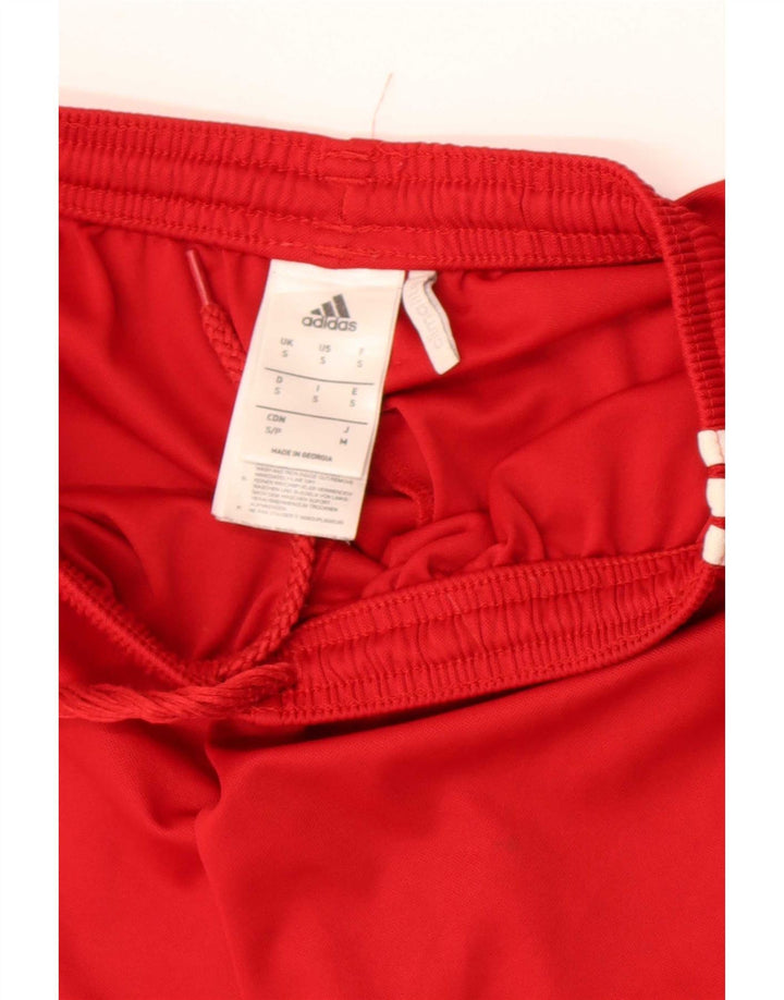 Adidas Herre Climalite Sportshorts Små Rød Polyester
