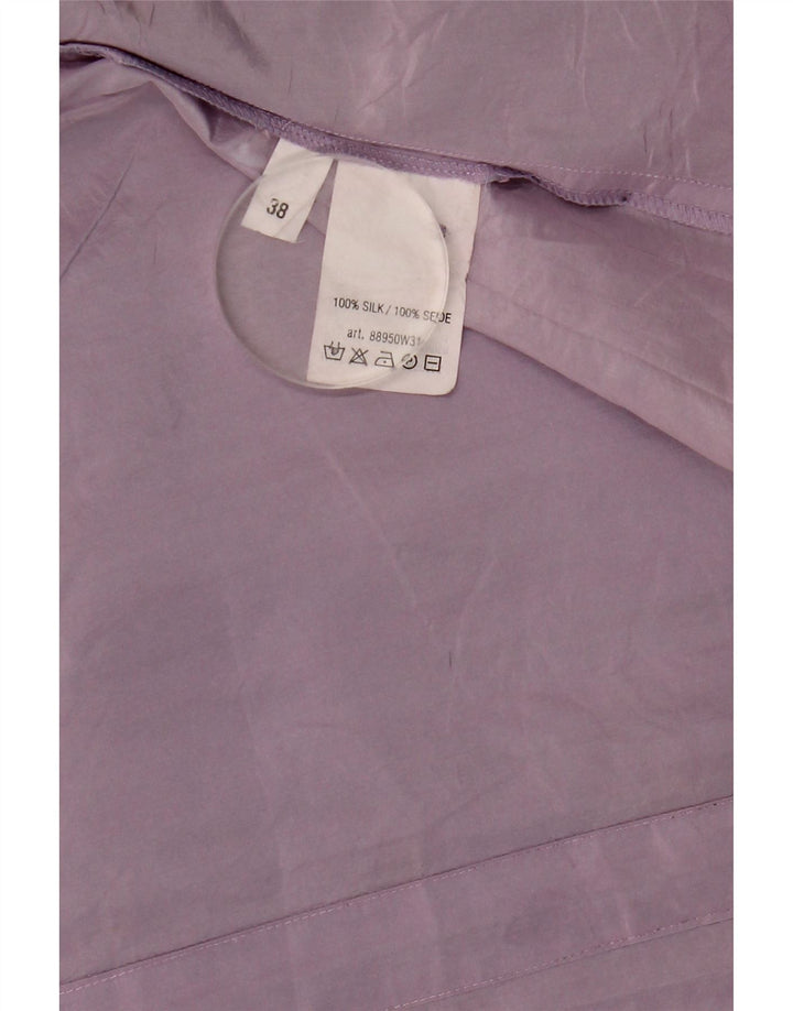 Repeat Dame Shirt Bluse EU 38 Medium Lilla Silke