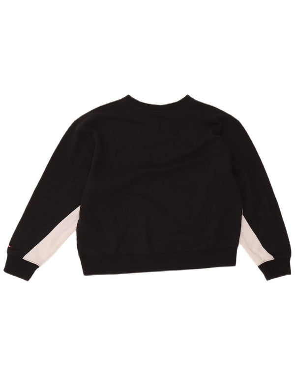 Jordan Girls Graphic Sweatshirt Jumper 13-14 år XL Sort Colourblock