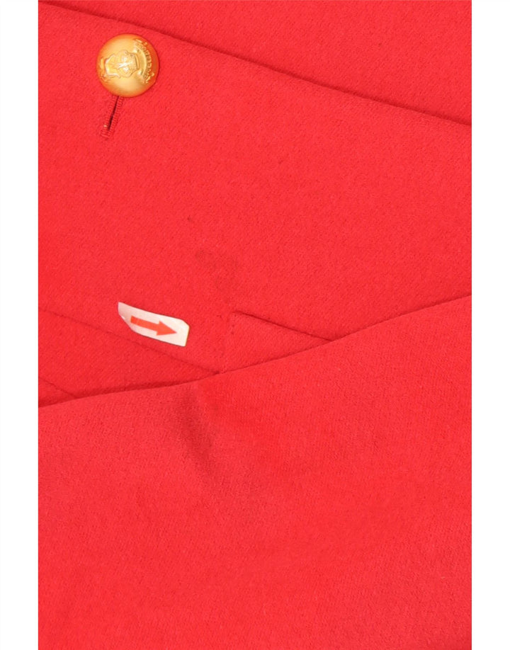 Laurel Dame 2 Button Blazer Jacket EU 36 Small Red New Wool