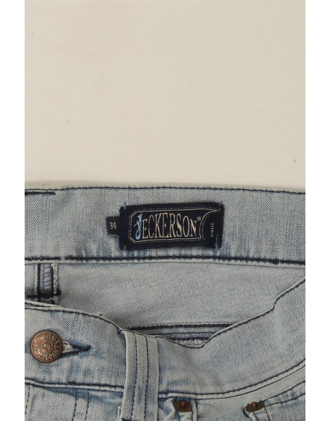 Jeckerson Straight Jeans til mænd W34 L33 Blå