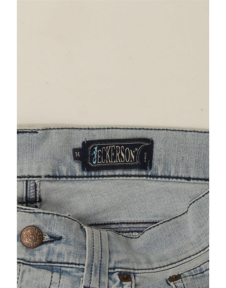 Jeckerson Straight Jeans til mænd W34 L33 Blå