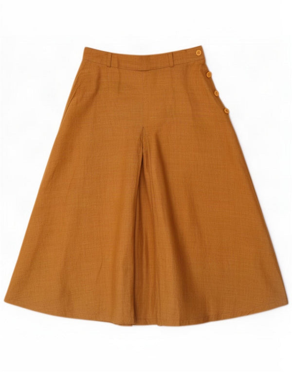 Vintage Dame Culottes Capri Bukser W24 L16 Brun