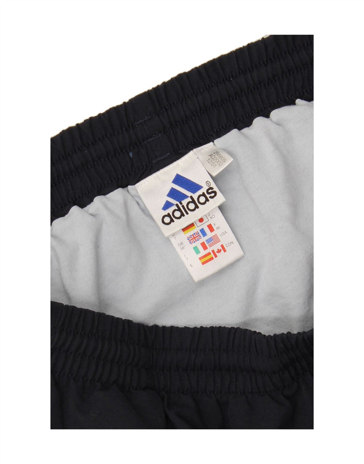 ADIDAS Mens Sport Shorts Medium Navy Blue Polyester Vintage Adidas and Second-Hand Adidas from Messina Hembry 