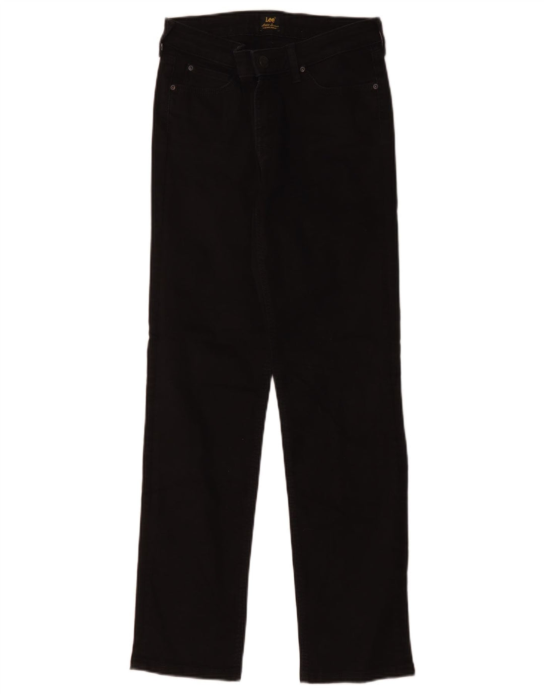 Lee Dame Marion Straight Jeans W29 L28 Sort Bomuld