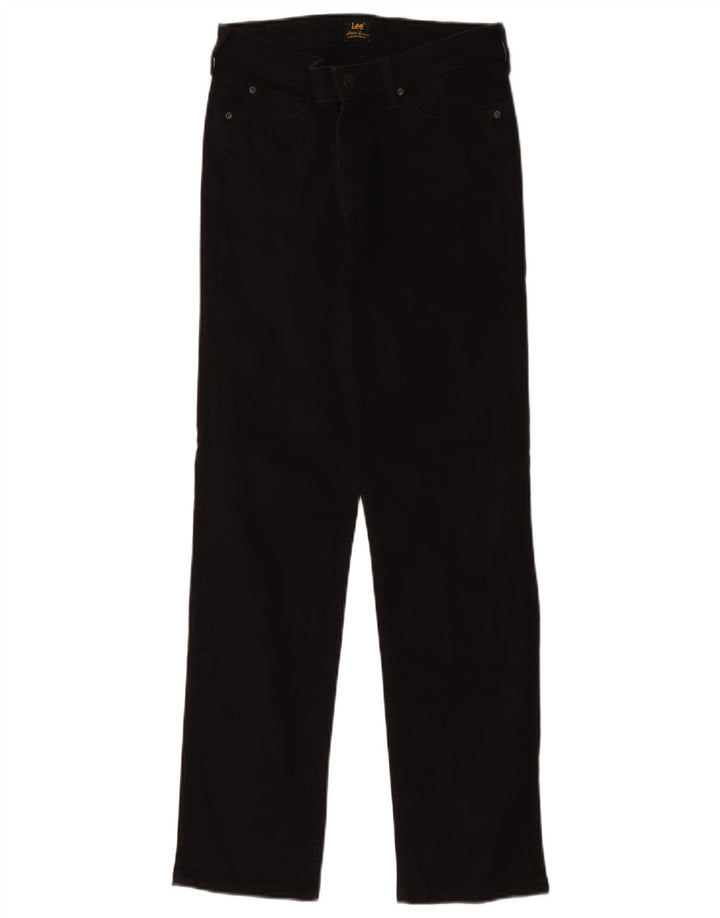 Lee Dame Marion Straight Jeans W29 L28 Sort Bomuld