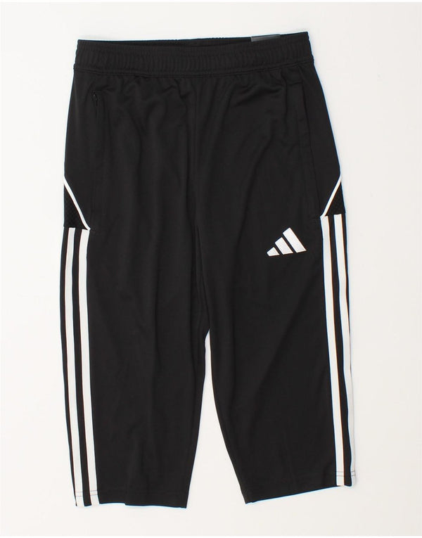 Adidas Womens Aeroready Bermuda Sport Shorts UK 6 XS  Black Polyester
