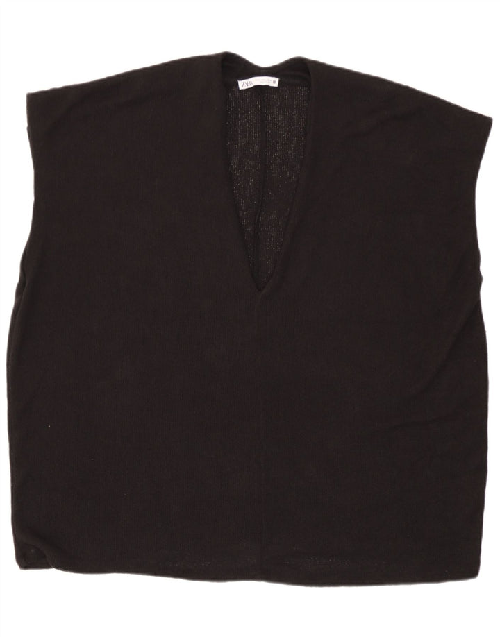 Zara Dame Oversized Vest Tank Top Large Sort