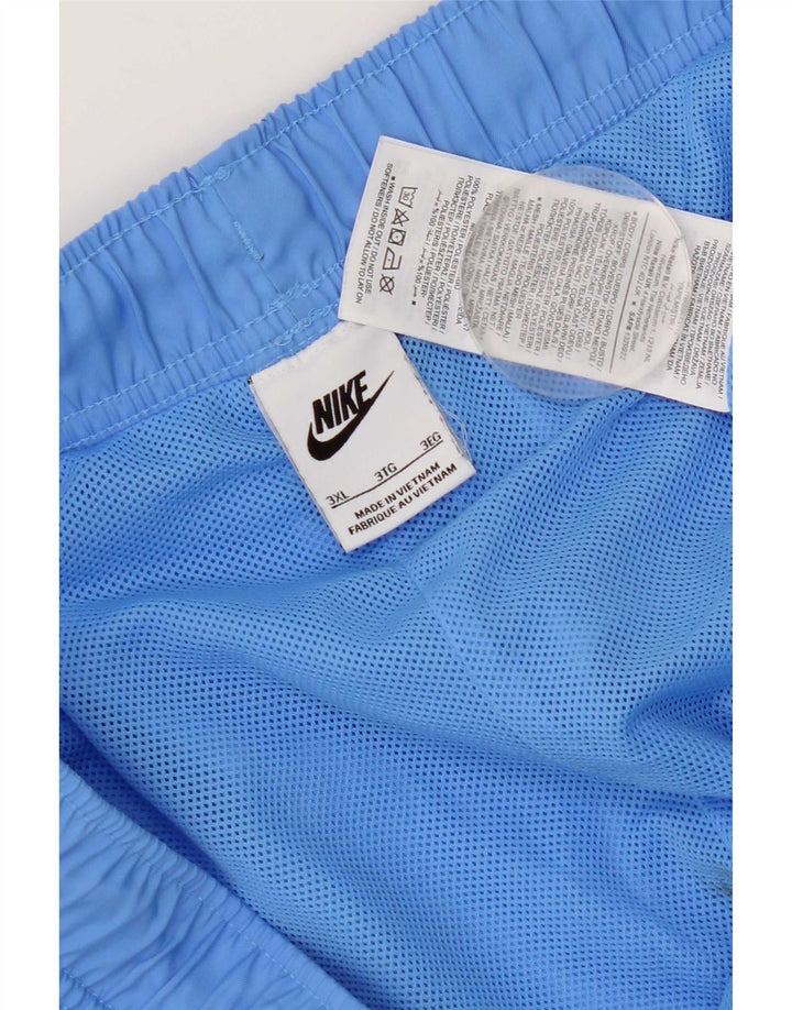 Nike badeshorts til mænd 3XL blå polyester