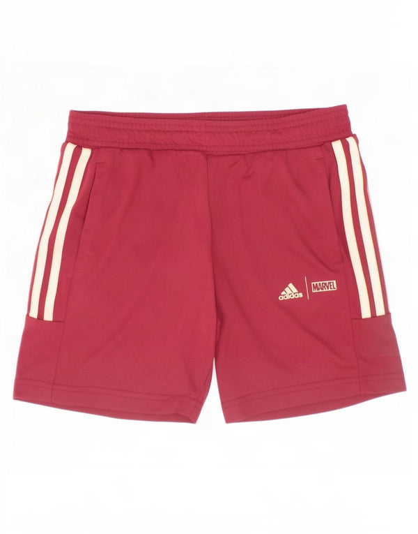 Adidas Girls Marvel Sport Shorts 6-7 år Burgundy Polyester