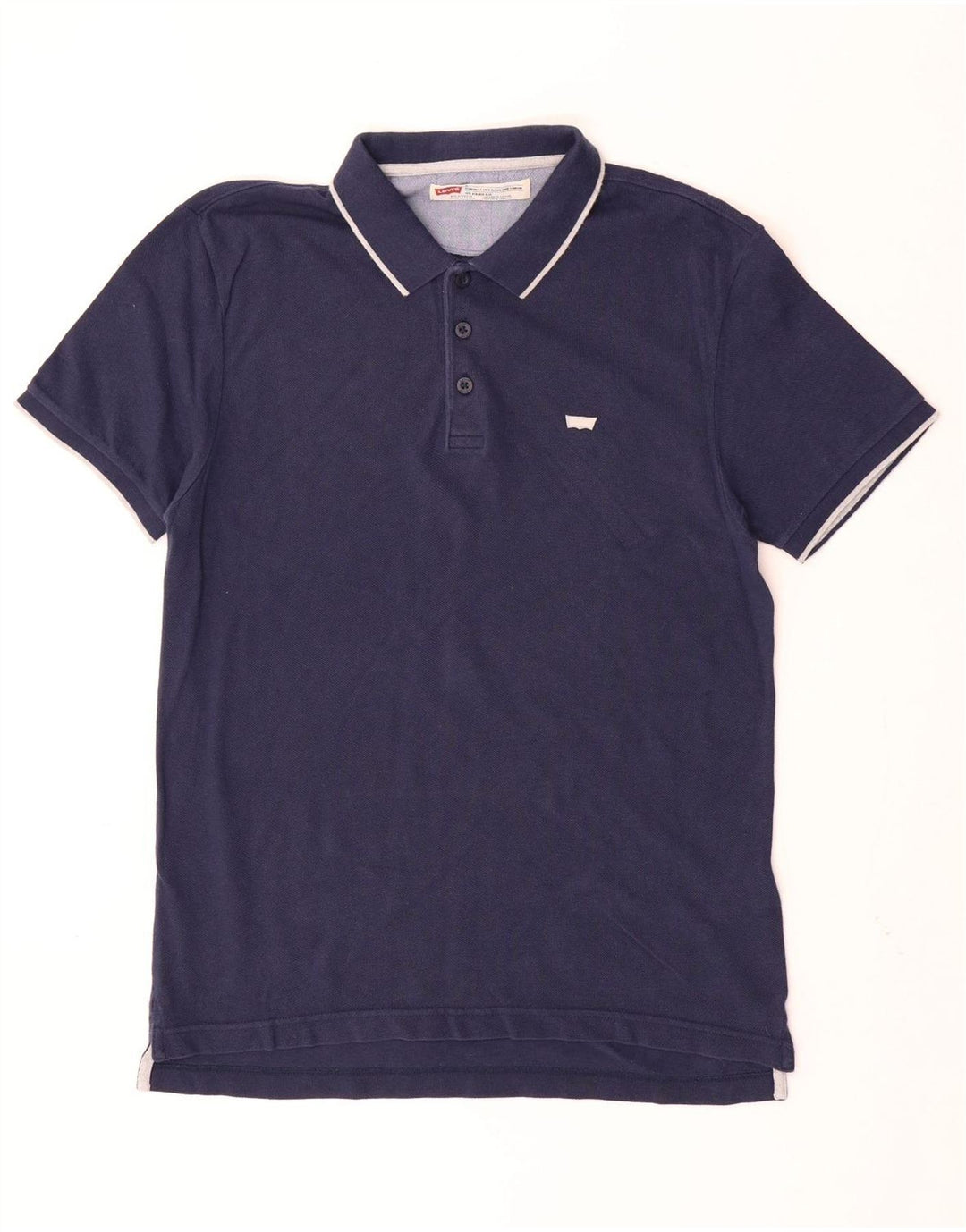 LEVI'S Herre Coupe Standard Standard Fit Polo Shirt Medium Marineblå Bomuld