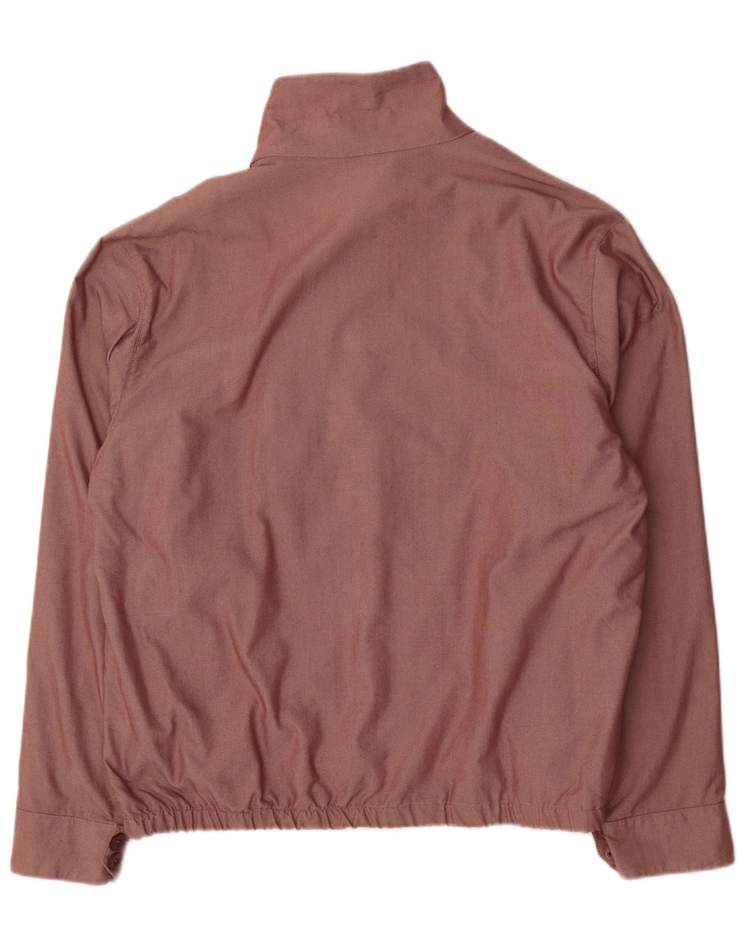 Benetton Herre Bomber Jacket UK 42 XL Brun Bomuld