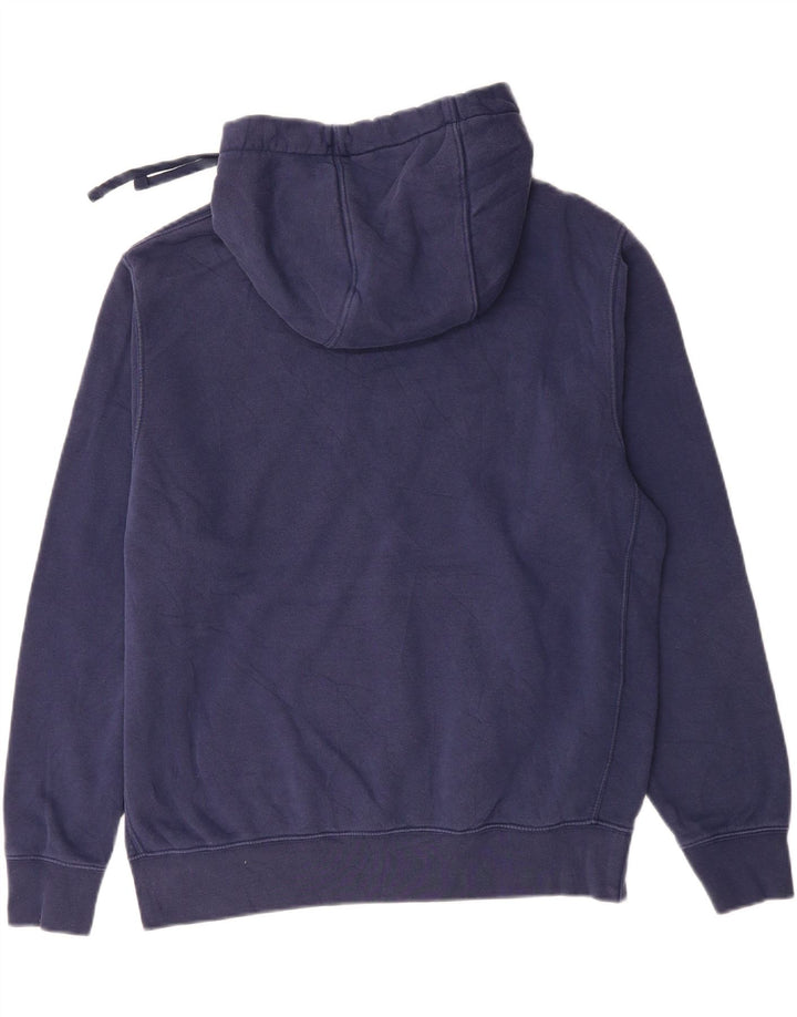 NIKE Mens Graphic Hoodie Jumper Medium Navy Blue Cotton Vintage Nike and Second-Hand Nike from Messina Hembry 
