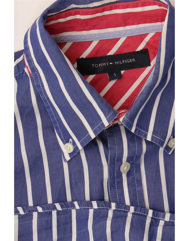 Tommy Hilfiger Herreskjorte Lille Blå Stribet