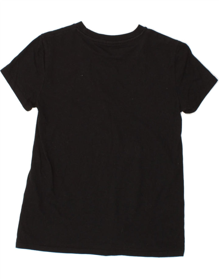 LEVI'S Womens Oversized T-Shirt Top UK 6 XS Black Cotton Vintage Levi's and Second-Hand Levi's from Messina Hembry 