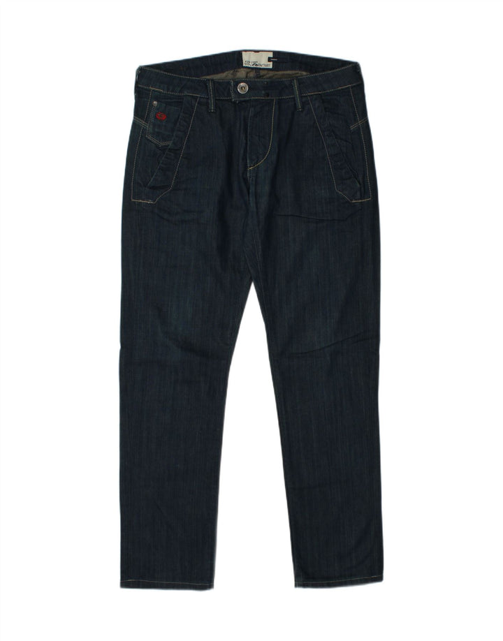 ENERGIE Mens Slim Jeans W32 L30 Navy Blue Cotton