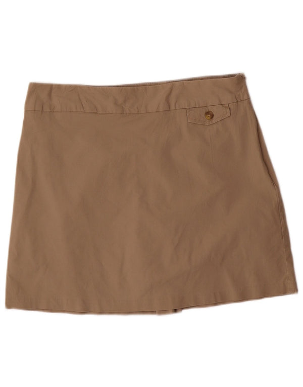 Dockers Womens Skort US 10 Large Beige Cotton
