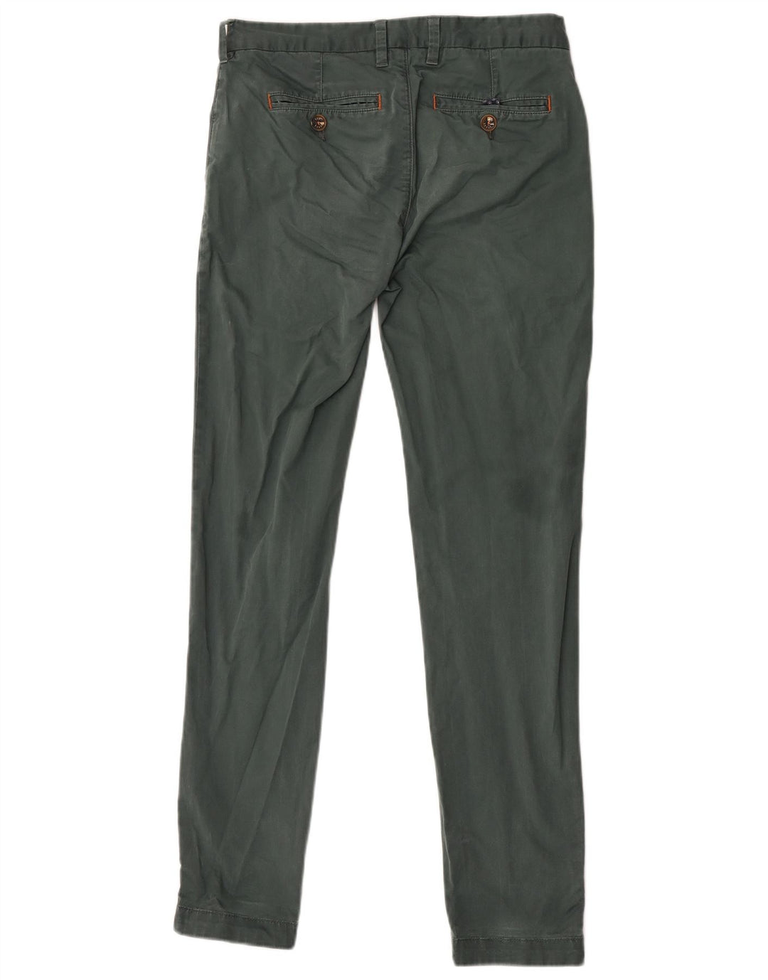 Ted Baker Herre Slim Chino Bukser W28 L31 Grøn Bomuld