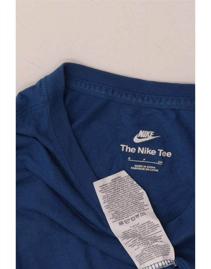 NIKE Mens T-Shirt Top Small Blue Cotton Vintage Nike and Second-Hand Nike from Messina Hembry 