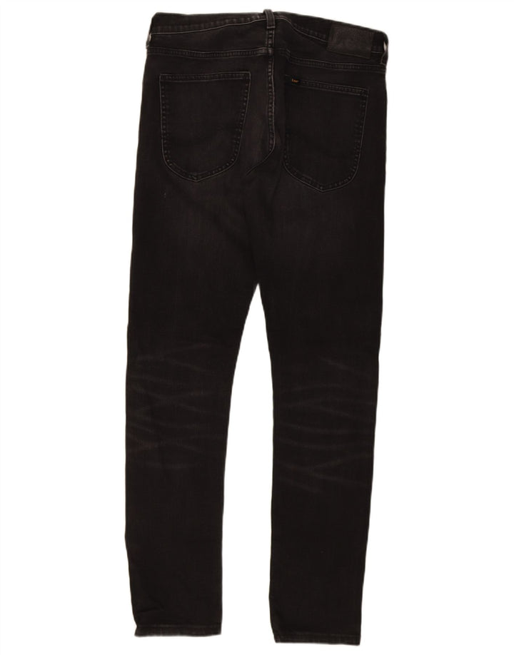 Lee Herre Luke Slim Jeans W31 L31 Sort Bomuld