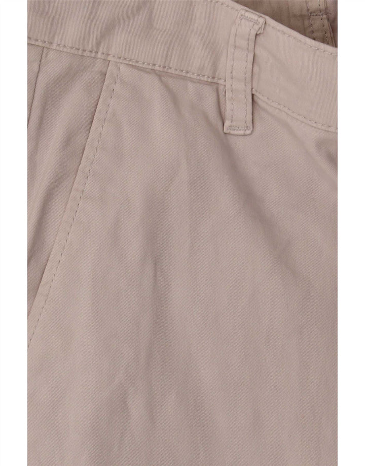 Zara Herre Slim Chino Bukser EU 40 Medium W31 L30 Off White