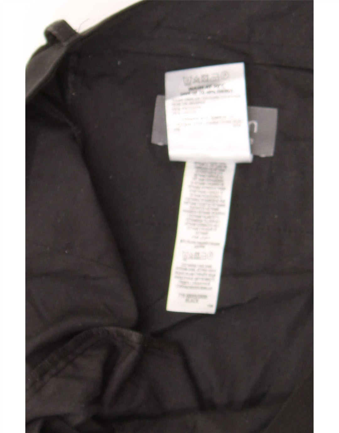 Marks & Spencer Straight Suit Bukser til mænd W39 L31 Sort polyester