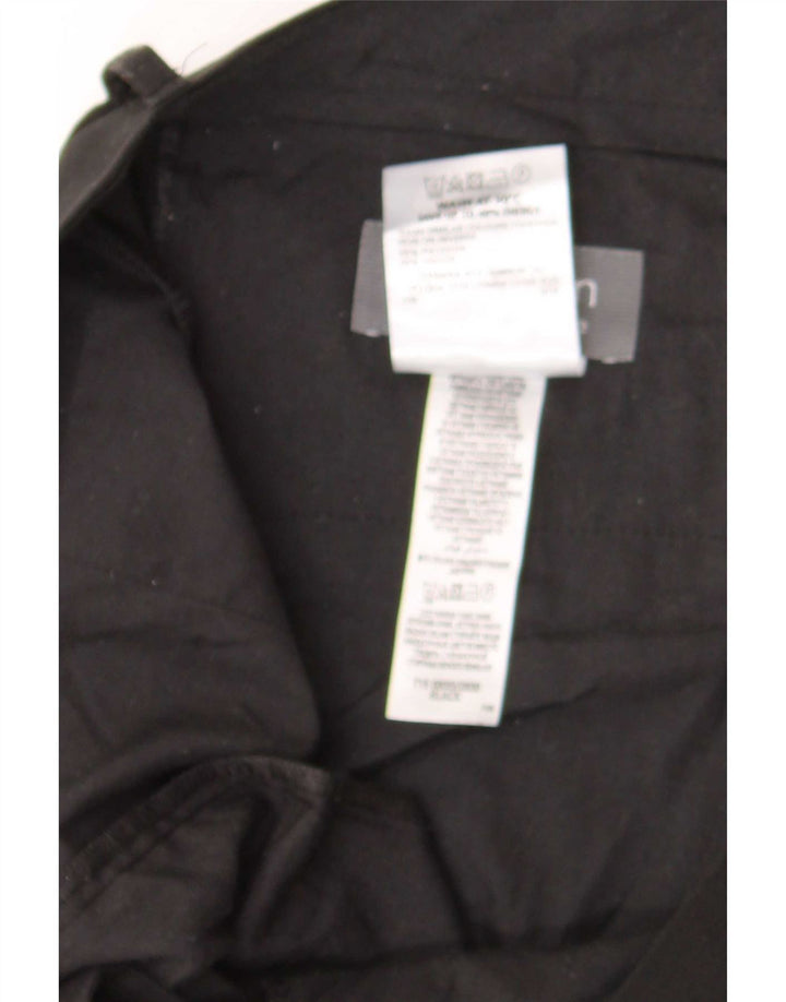 Marks & Spencer Straight Suit Bukser til mænd W39 L31 Sort polyester